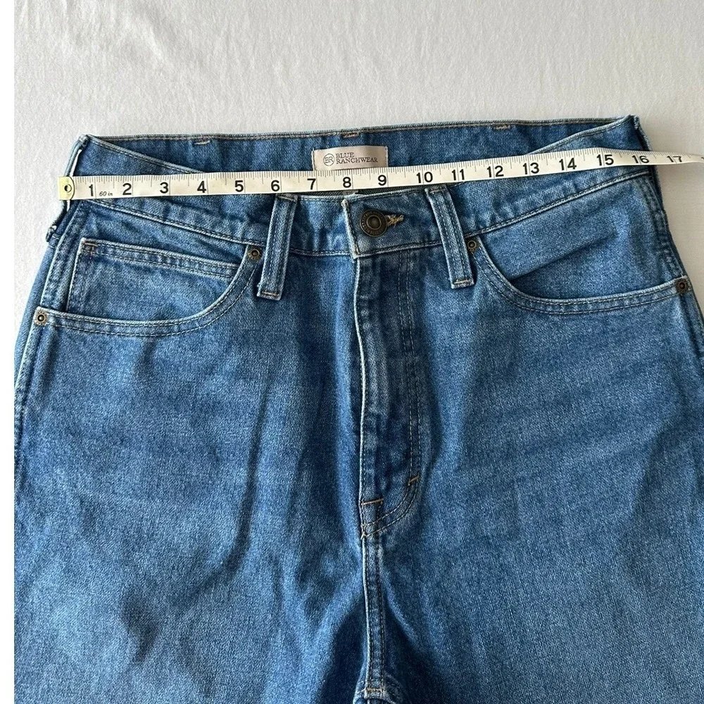 Men's Blue Ranchwear Jeans Straight Leg 32 x 33 100%‎ Cotton